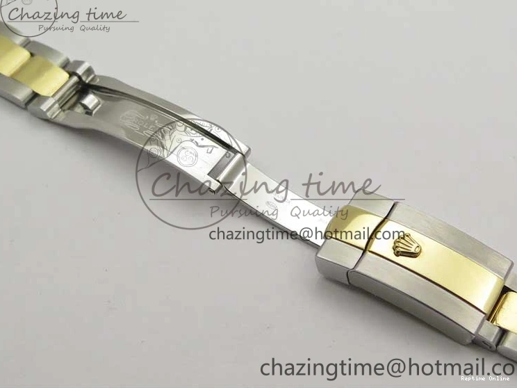 0112 SoftTouch Datejust 31mm 278273 SS YG BP Maker Best Edition Gray Diamonds Dial on SS YG Oyster Bracelet 2715